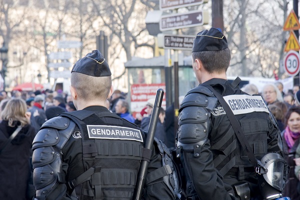 gendarmerie surveillance manifestation