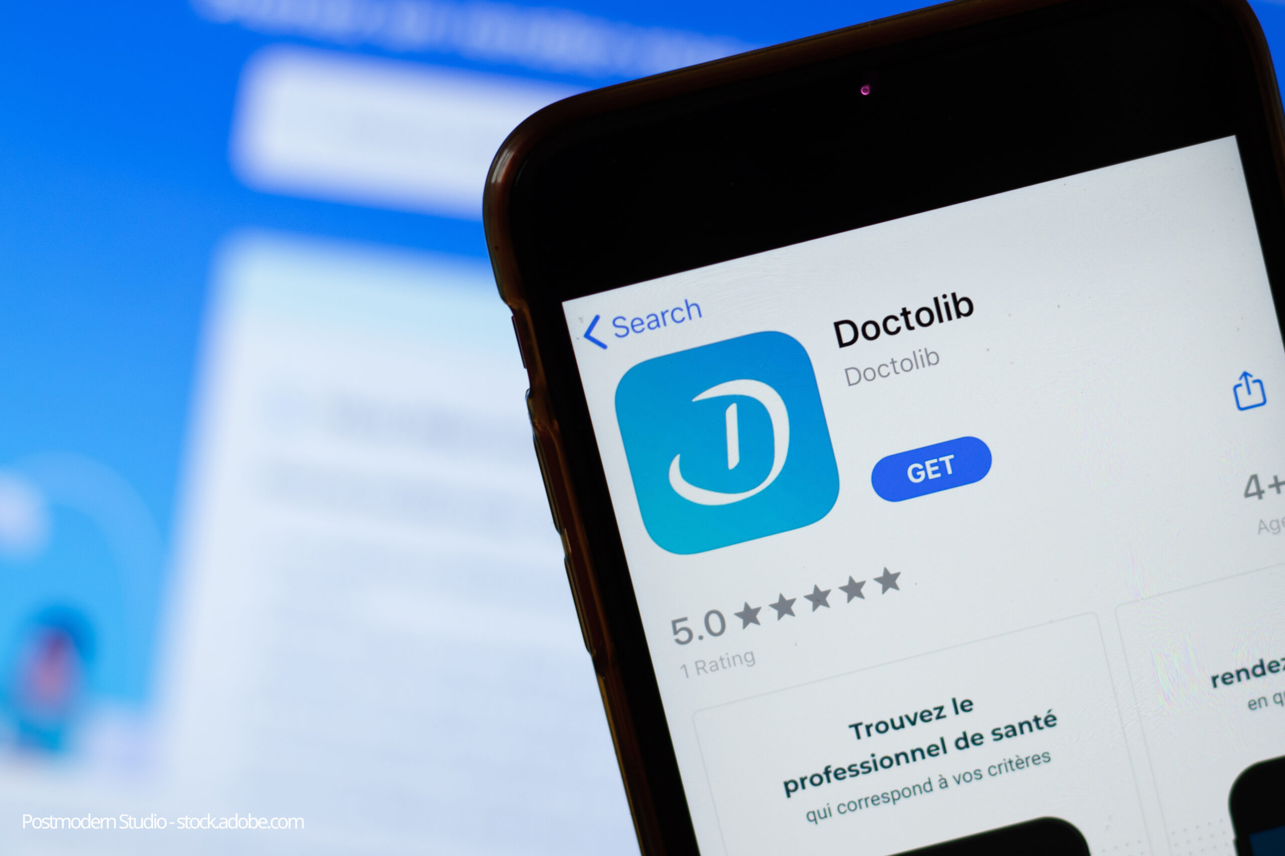 Doctolib mobile app