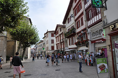 Saint Jean de Luzの中心街