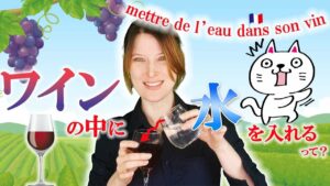 Vol.441　ワインにちなんだ表現「mettre de l’eau dans son vin」って？　楽しく学ぶフランス語