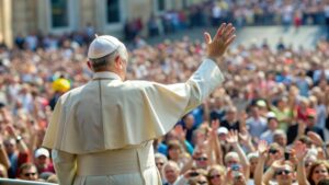 ローマ法王レオン14世パリ到着、26日コンコルド広場でミサ、信者ら100万人